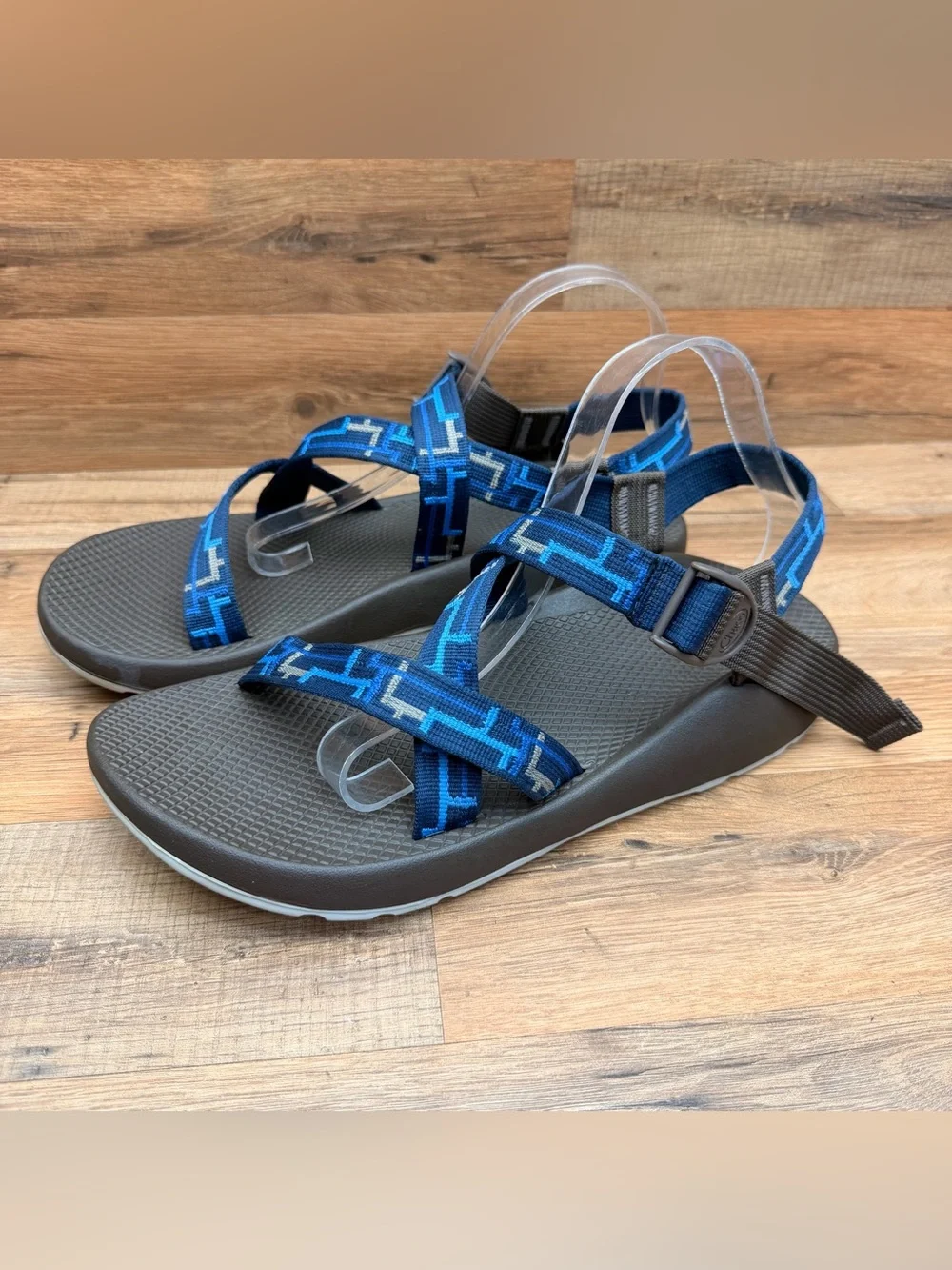Chaco Men's Blue size  12 Nylon Adjustable Sport Sandals shoes